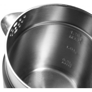 Rohnson R-7800 Βραστήρας 1.5lt 2200W Μαύρος